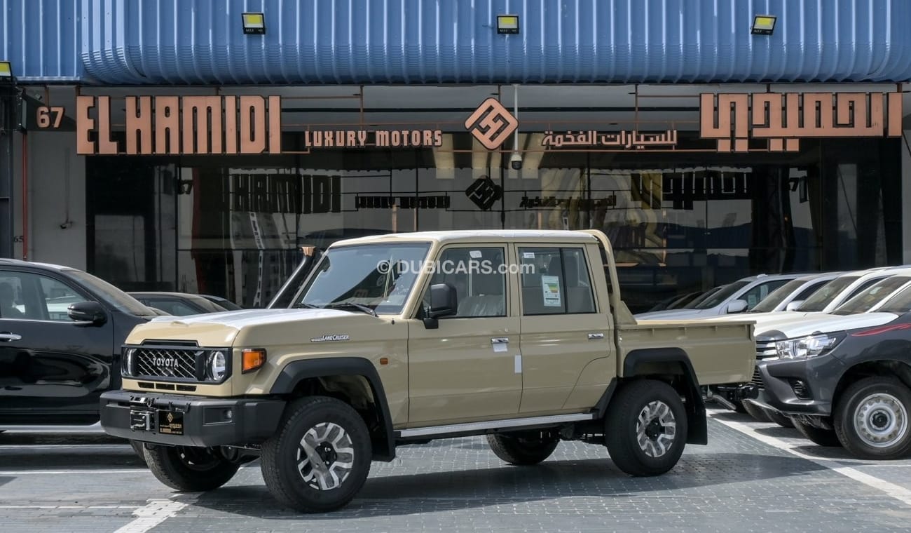 تويوتا لاند كروزر بيك آب TOYOTA LC PU DOUBLE CABIN MID– 4.0L PETROL ,A/T,MY24