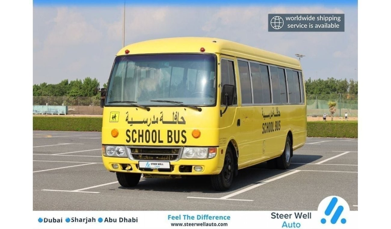 Mitsubishi Rosa 26 Seater School Bus - GCC Specs - Diesel - M/T - Ready to Drive