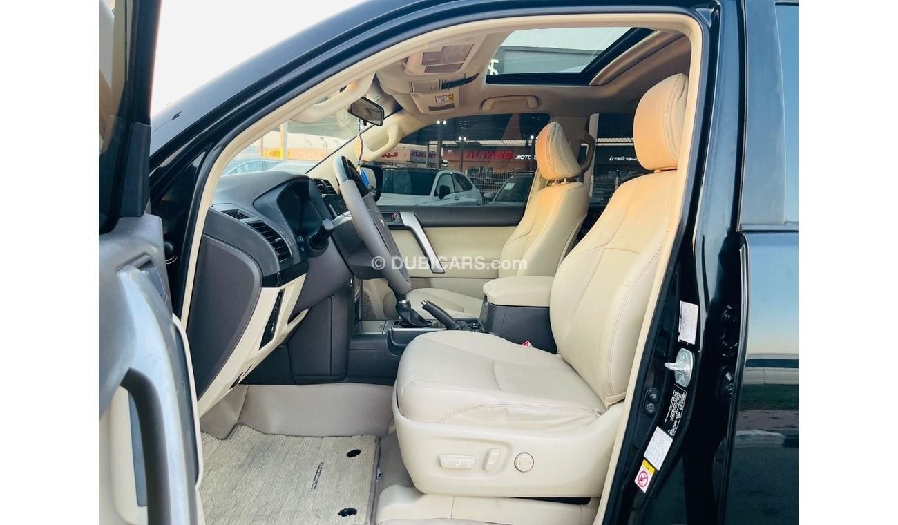 تويوتا برادو Toyota prado 2018 VXR Full Option V6 sunroof. Electric seats. Leather seats. Coolbox.