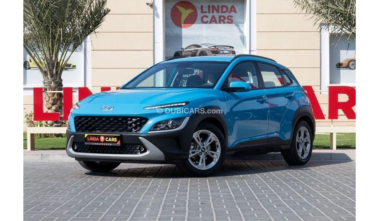 Hyundai Kona Hyundai Kona 2023 GCC under Agency Warranty with Flexible Down-Payment.