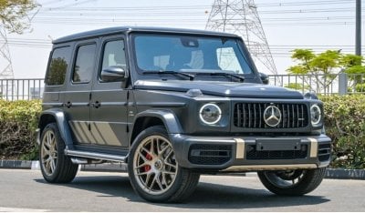 مرسيدس بنز G 63 AMG Mercedes G63 |Night Black Magno |Gold Topstitching Interior |2024 |GRAND EDITION | LIMITED 1 of 1000