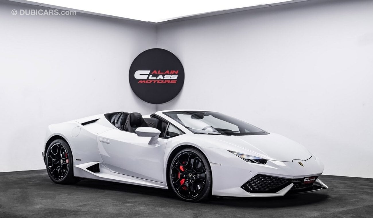 Lamborghini Huracan LP 610-4 Spyder 2017 - Japanese Specs