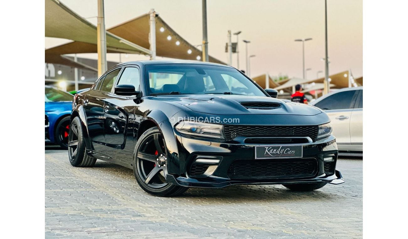 Dodge Charger 5.7L R/T | Monthly AED 1310/- | 0% DP | Widebody Kit | Sunroof | Fog Lights | # 62041