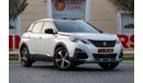 بيجو 3008 Peugeot 3008 GT Line 2020 GCC under Warranty with Flexible Down-Payment.