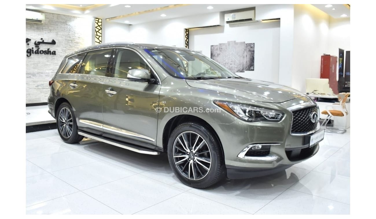 Infiniti QX60 EXCELLENT DEAL for our Infiniti QX60 ( 2017 Model ) in Gray/Green Color GCC Specs