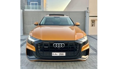 أودي Q8 55 TFSI quattro S-لاين سبورت باكج كلين تايتل بدون حوادث ضمان دخول جميع دول الخليج + مقاصه جمركية