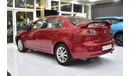 ميتسوبيشي لانسر EX EXCELLENT DEAL for our Mitsubishi Lancer EX GLS ( 2016 Model ) in Red Color GCC Specs