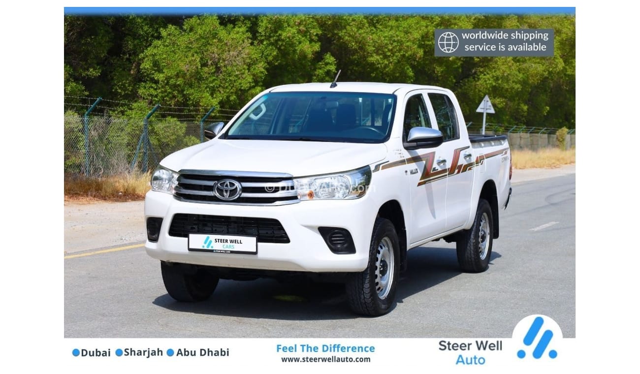 تويوتا هيلوكس GL 2020 Double Cab Pick Up 2.7L 4WD A/T - GCC - Like New Condition - Book Now