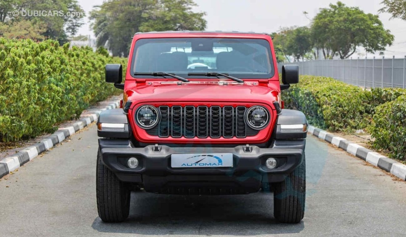 Jeep Wrangler (НА ЭКСПОРТ , For Export) Sport S I4 2.0L Turbo , 2024 GCC , 0Km