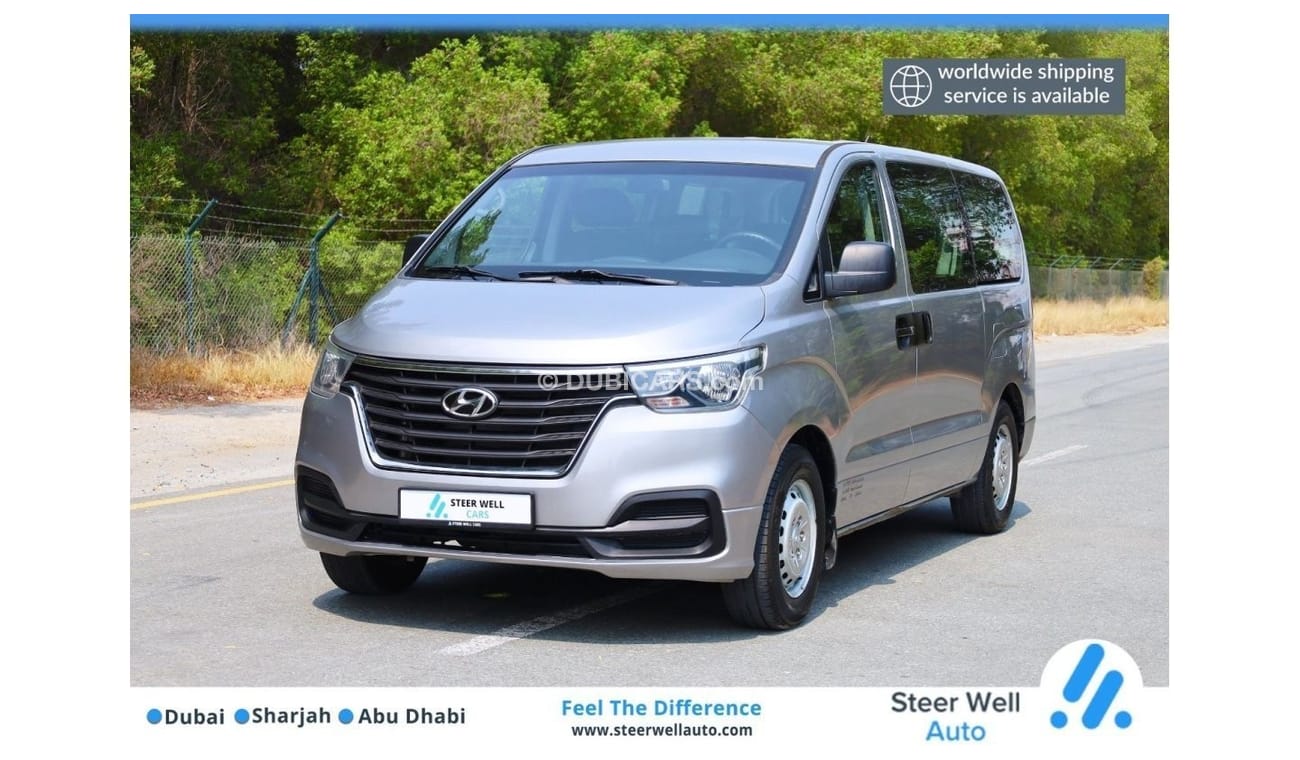 هيونداي H-1 Std GL 2.5L RWD - Petrol Automatic - 9 Seater Passenger Van - Like New Condition - GCC