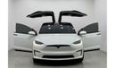 تسلا موديل اكس Long Range 2023 Tesla Model X Long Range, 2028 Tesla Warranty, 2033 Tesla Battery Warranty, Falcon D