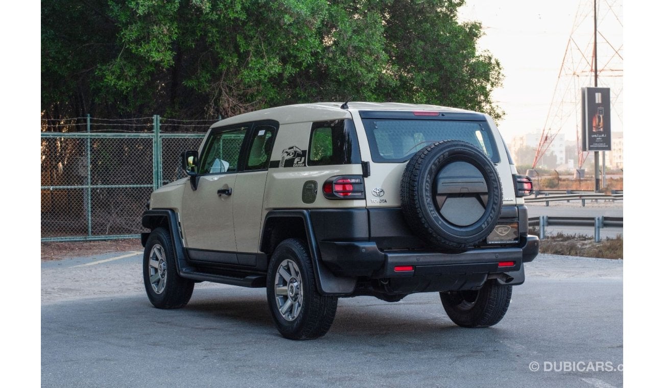 Toyota FJ Cruiser AED 2,271/month 2023 | TOYOTA FJ CRUISER | GXR FINAL EDITION 4.0L V6 | GCC SPECS | T72098