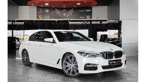 BMW 540i M Sport AED 1,700 P.M | 2018 BMW 540i MSPORT | UNDER WARRANTY | GCC | SUNROOF