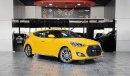 Hyundai Veloster AED 700 P.M  | 2016 HYUNDAI VELOSTER TURBO 1.6L | GCC | PANORAMIC ROOF