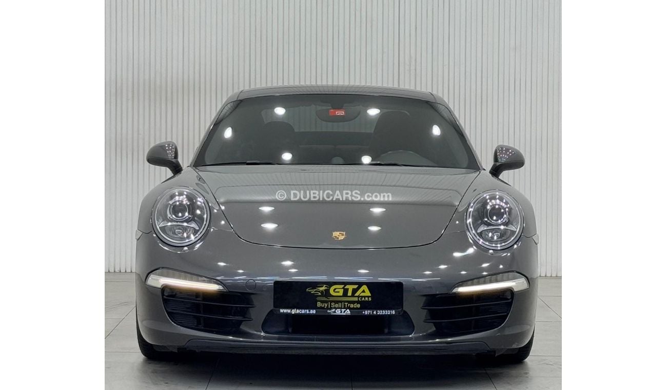 بورش 911 Carrera 3.4L Coupe 2015 Porsche 911 Carrera, Full Porsche Service History, Sport Chrono Package, GCC