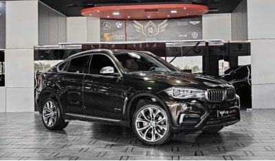 بي أم دبليو X6 35i اكسكلوسيف AED 3100/MONTHLY | 2015 BMW X6 XDRIVE 35i Exclusive Full Option | GCC