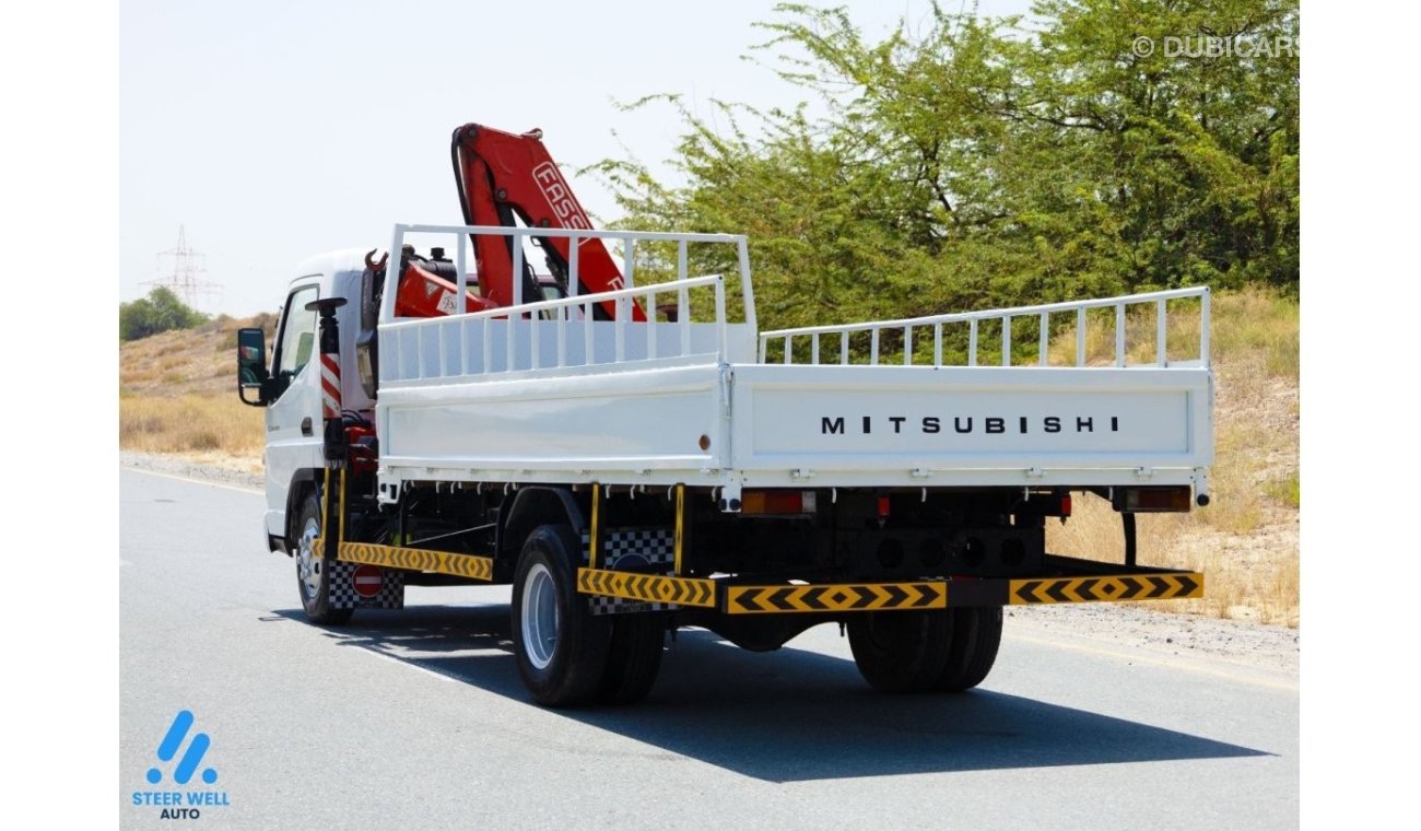Mitsubishi Canter HD Fuso - Cargo Body with Fassi Crane - 4.2L RWD - DSL - MT - Book Now!