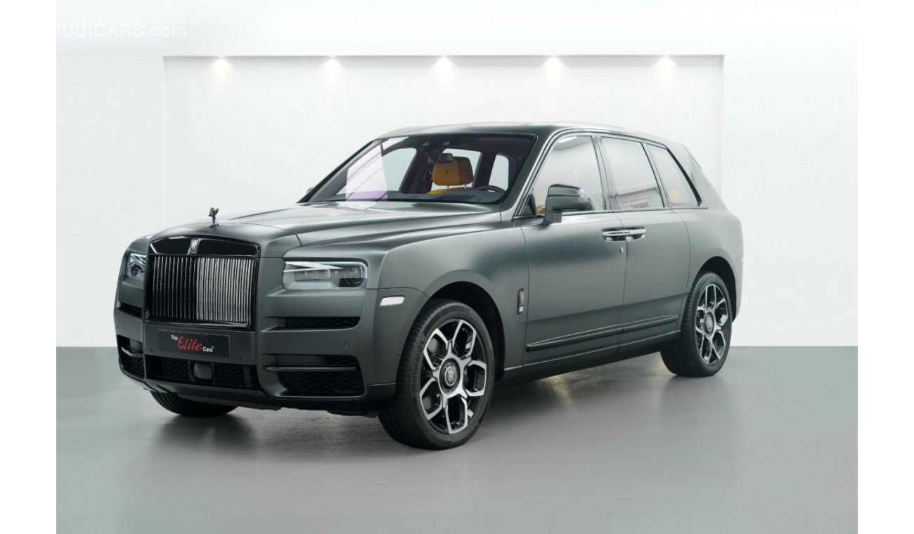 Rolls-Royce Cullinan Black Badge 2021 / MATTE COLOR /GCC / STARLIGHT / WARRANTY+SERVICE