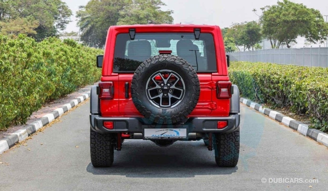 Jeep Wrangler Rubicon V6 3.6L 4X4 , 2024 GCC , 0Km , With 3 Years or 60K Km Warranty @Official Dealer