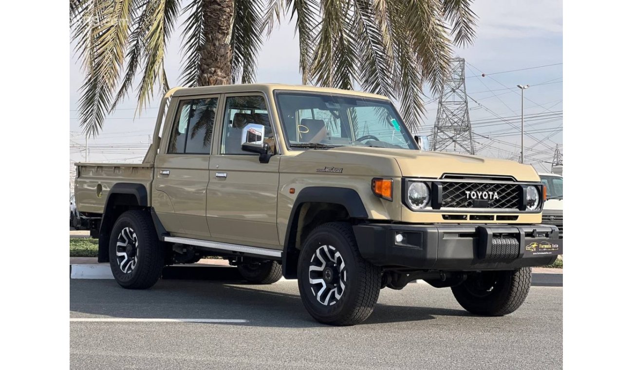 تويوتا لاند كروزر بيك آب LC79 2.8L DSL A/T D/C // 2024 // FULL OPTION WITH RADAR , LED LIGHT , DVD & BACK CAMERA // SPECIAL O