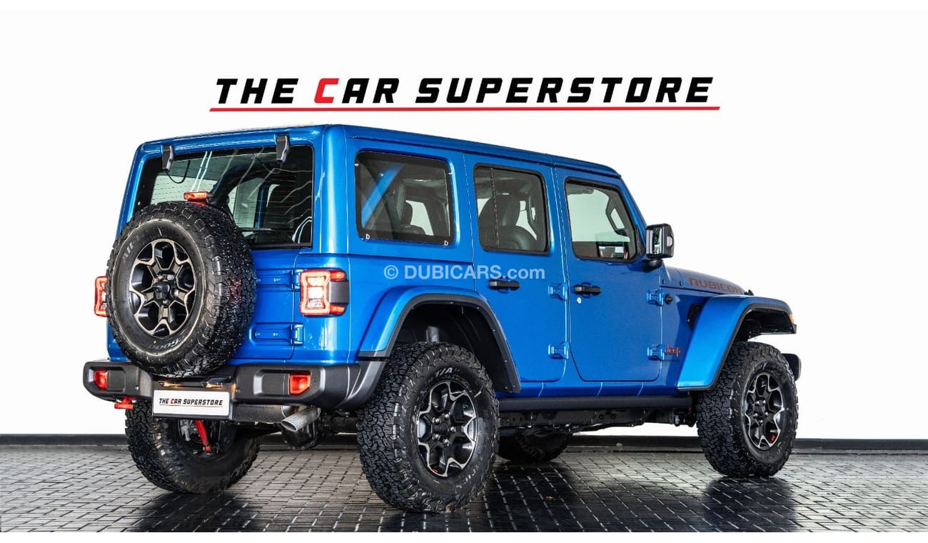 جيب رانجلر 2023 - JEEP WRANGLER RUBICON UNLIMITED TRAIL RATED 4x4 - GCC - 2 YEARS WARRANTY