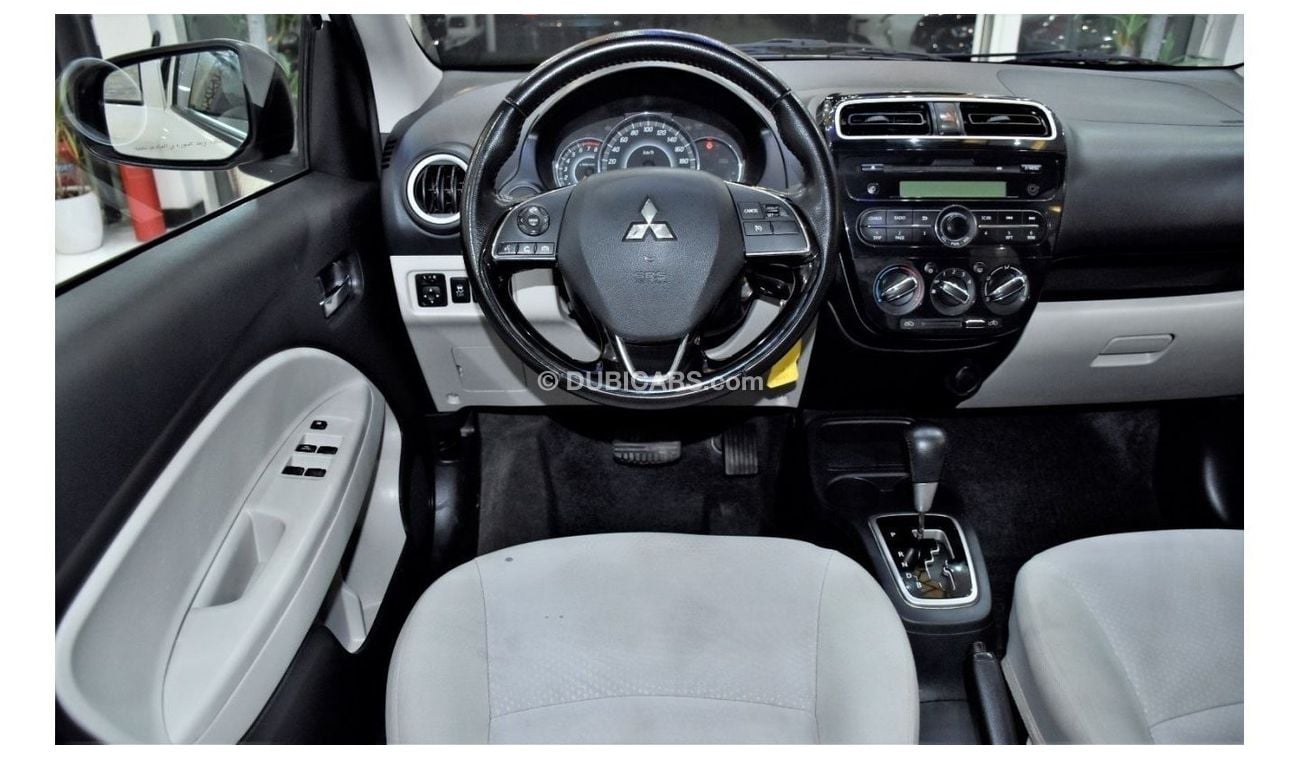 Mitsubishi Attrage EXCELLENT DEAL for our Mitsubishi Attrage ( 2019 Model ) in White Color GCC Specs