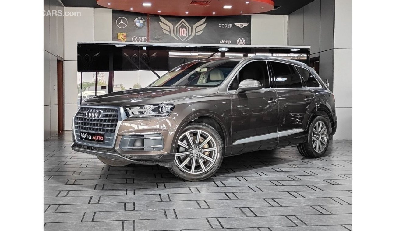 أودي Q7 AED 2000/MONTHLY | 2016 AUDI Q7 45 TFSI QUATTRO | 7 SEATS | GCC | UNDER WARRANTY