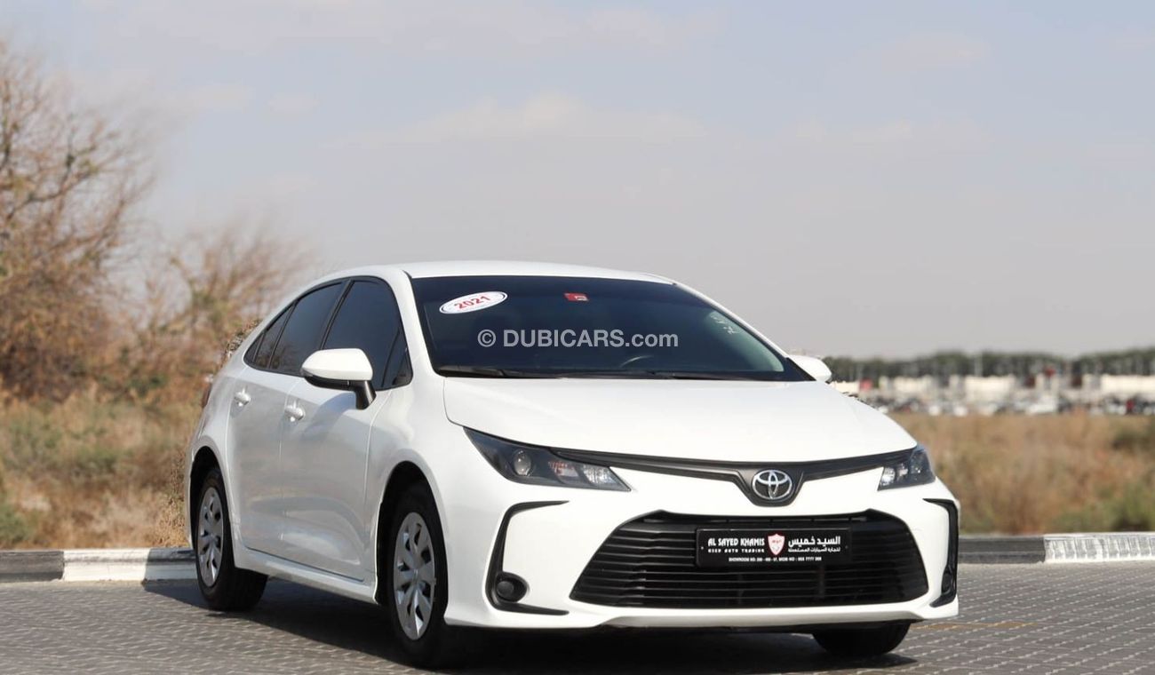 Toyota Corolla XLI 1.6L A/T Toyota Corolla 1.6L 2021 GCC accident-free in excellent condition 1004 P.M