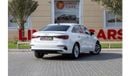 أودي A3 35 TFSI 1.4L Audi A3 35TFSI 2021 GCC under Warranty with Flexible Down-Payment.