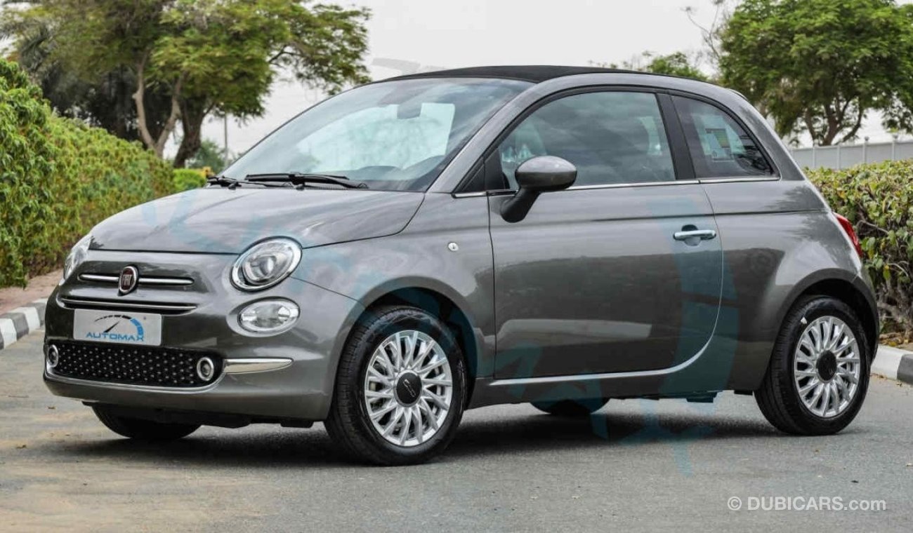 Fiat 500 Cabrio 1.4L FWD , 2024 GCC , 0Km , With 5 Years or 120K Km Warranty @Official Dealer