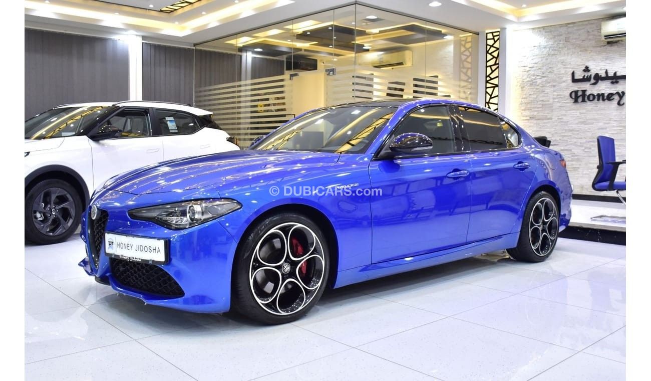 ألفا روميو جوليا EXCELLENT DEAL for our Alfa Romeo Giulia Q2 Veloce ( 2023 Model ) in Blue Color GCC Specs