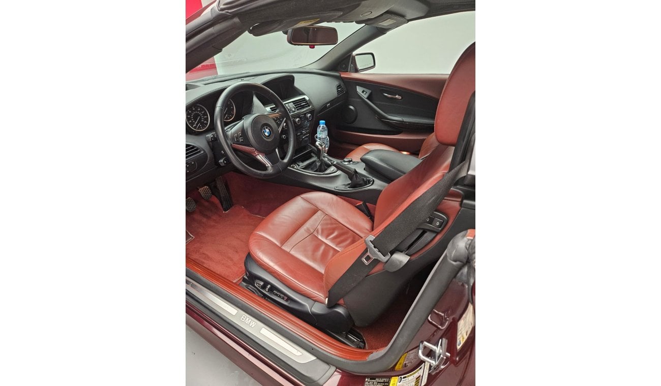 BMW 650i 650i V8 manual gear convertible