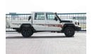 تويوتا لاند كروزر بيك آب 2024 تويوتا LC79 4X4 Double Cab 4.5 V8 - أبيض من الداخل بيج | للتصدير فقط