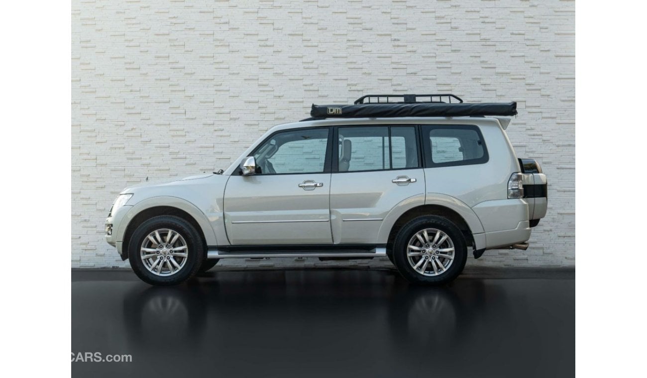 Mitsubishi Pajero AED 1,415 PM • 3.8L PAJERO GLS TOP • ONLY 60,000 KMS • GOLD EMBLEM PACKAGE WITH RHINO ROOF-RACK