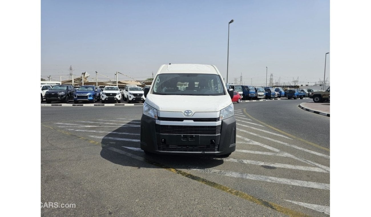 تويوتا هاياس Toyota Hiace 2.8L Diesel Manual Transmission, High Roof, 13 Seater, Model 2025