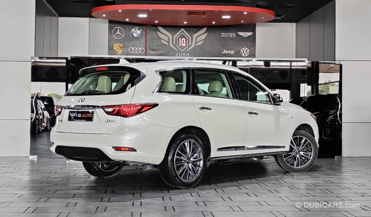 Infiniti QX60 AED 2000/MONTHLY | 2020 INFINITI QX60 PREMIUM  | 7 SEATS | GCC | UNDER WARRANTY