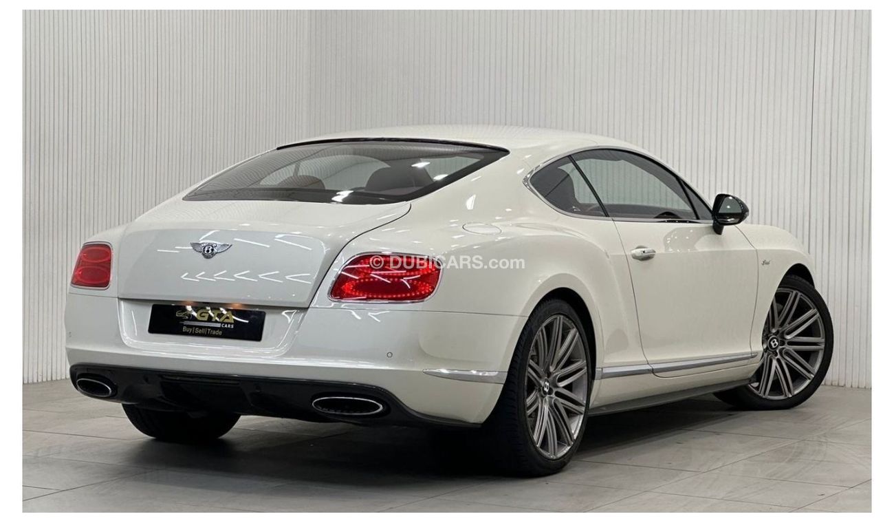 بنتلي كونتيننتال جي تي 2014 Bentley Continental GT Speed W12, Service History, Very Low Kms, GCC