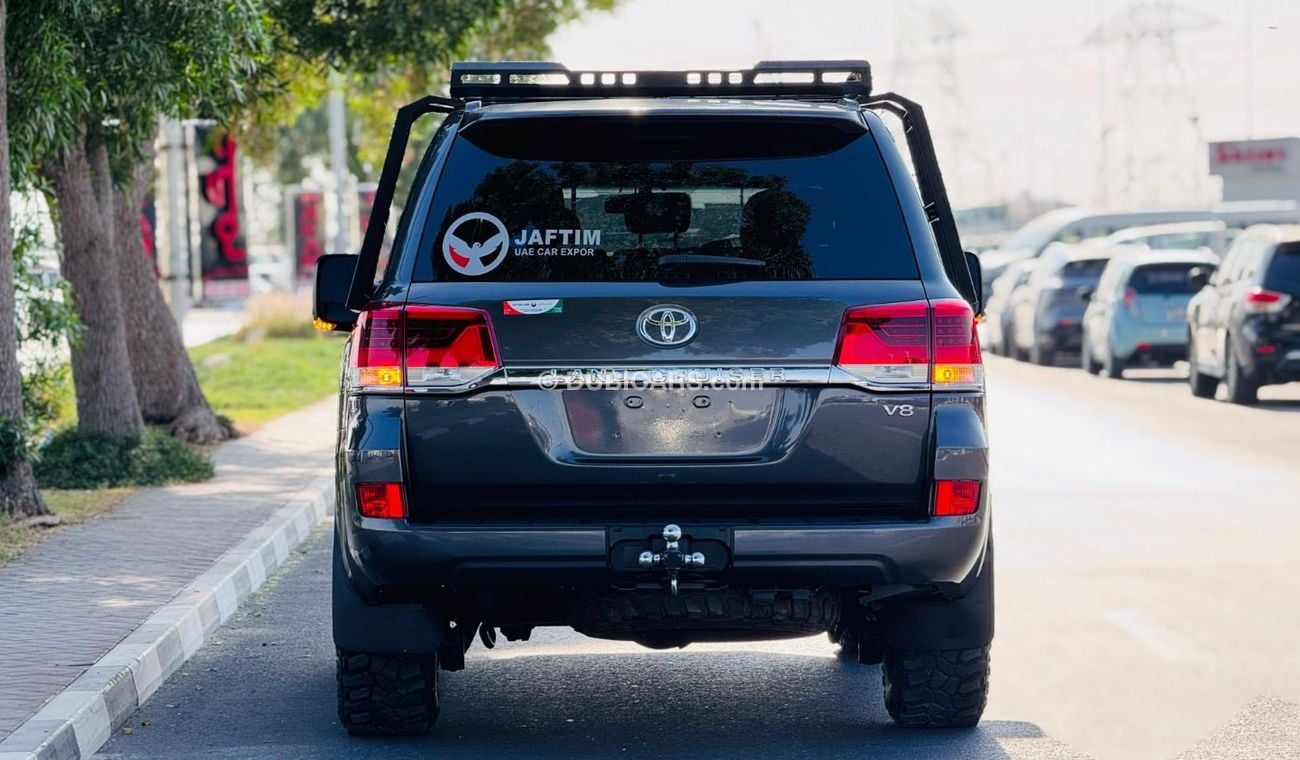 Toyota Land Cruiser OFF ROAD MODIFIED | 2016 | RHD | 4.5L DIESEL ENGINE | HEAVY ROOF RACK WITH SIDE LADDER