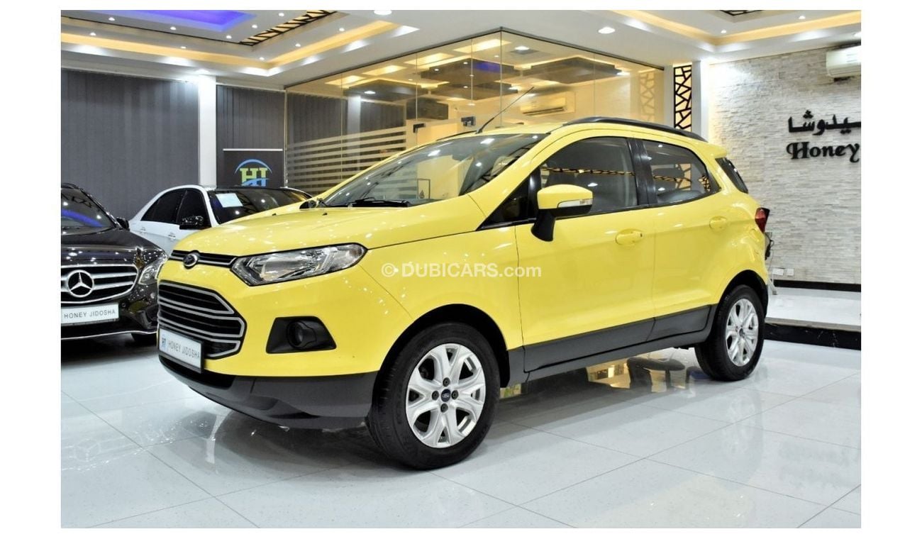 Ford EcoSport EXCELLENT DEAL for our Ford EcoSport ( 2014 Model ) in Yellow Color GCC Specs