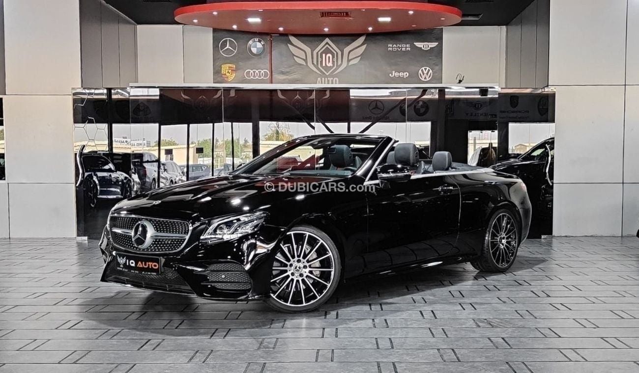 Mercedes-Benz E200 Coupe AED 2,500 P.M | 2018 MERCEDES-BENZ E 200 AMG KIT CONVERTIBLE | UNDER WARRANTY | GCC