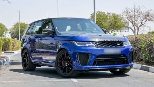 لاند روفر رانج روفر سبورت أس في آر Range Rover Sport SVR, Fully Carbon Interior  Exterior, Full Option Brand New | 2022