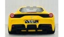 Ferrari 458 2015 Ferrari 458 Speciale, Full Ferrari Service History, Rare Triple Layer Yellow, GCC