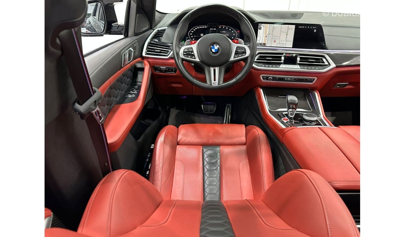 BMW X6M 2022 BMW X6M Competition, Feb 2027 BMW Warranty + Service Pack, Fully Loaded, Low Kms, GCC Specs