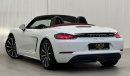 Porsche 718 Boxster 2023 Porsche 718 Boxster, June 2025 Agency Warranty + Service Contract, Full Service History, Gcc