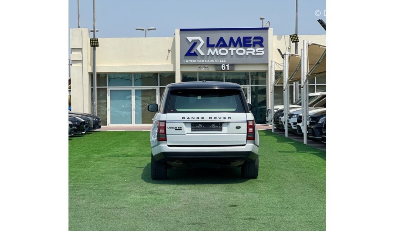 لاند روفر رينج روفر 1800 Monthly payments / Vogue 2016 / single owner / now accident/ low mileage / full option