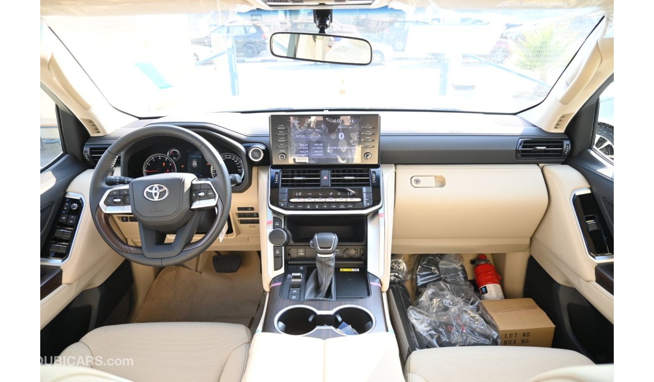 تويوتا لاند كروزر Toyota Land Cruiser 4.0L Petrol GX-R, 4WD, SUV, Model 2023, Color White