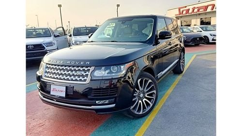 Land Rover Range Rover (other) Autobiography 5.0 L A/T 2016 MODEL BLACK COLOR USED AS SEEN