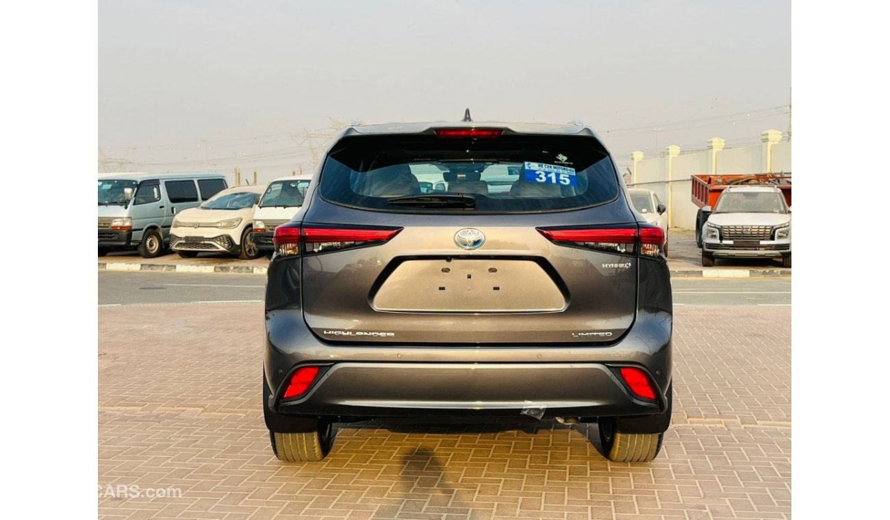 تويوتا هايلاندر TOYOTA HIGHLANDER LIMITED HYBRID 2.5L GREY 2023