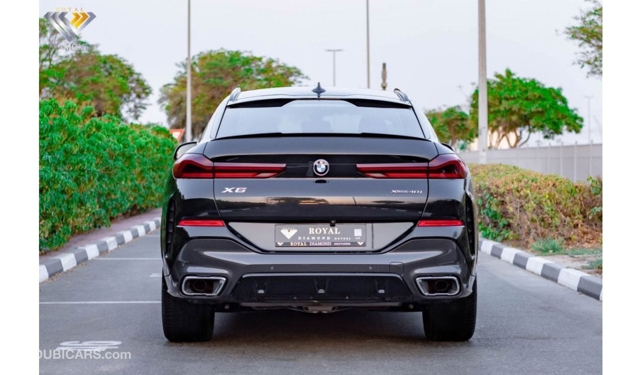 بي أم دبليو X6 xDrive 40i BMW X6 X Driver 40i M kit 2022 GCC Under Warranty and Free Service From Agency