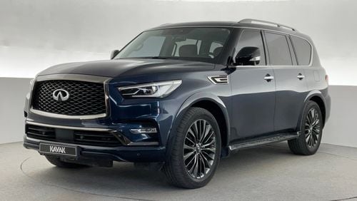 Infiniti QX80 Luxe Sensory ProActive - Black Edition | 1 year free warranty | 0 Down Payment